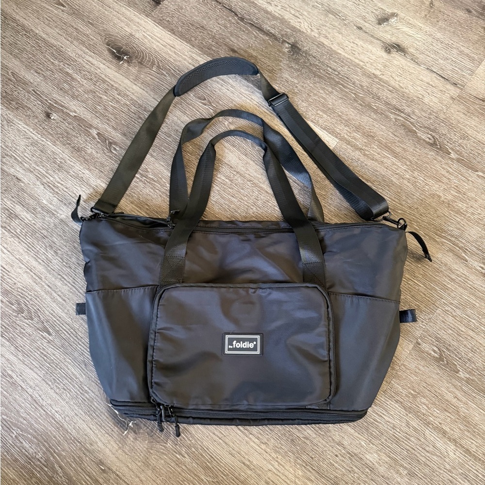 Foldie Black Travel Bag for Women